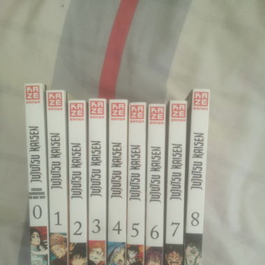 Volume 1-8 Jujutsu Kaisen Manga
