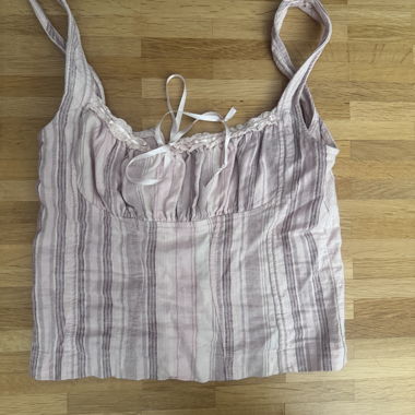 Top BDG vintage Y2K a righe