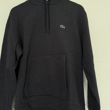 Lacoste black hoodie
