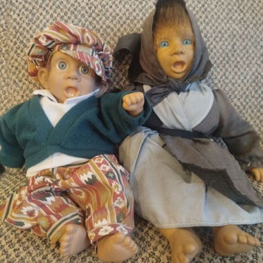 Vintage GloBee Dolls 1995