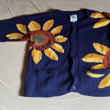 Cardigan Girasole / Giacca Girasole