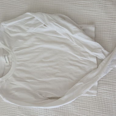 Maglia a maniche lunghe bianca di Brandy Melville