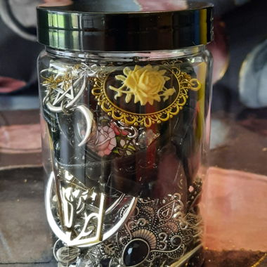 Jewelry jar - Schmuckglas - Mistery jewelry