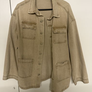 Veste en jean oversize