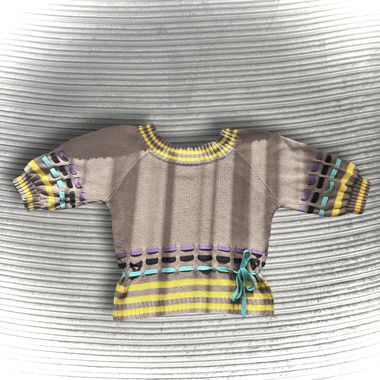 Pull en maille vintage