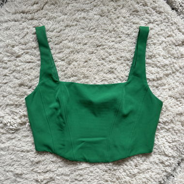 Crop Top Grün