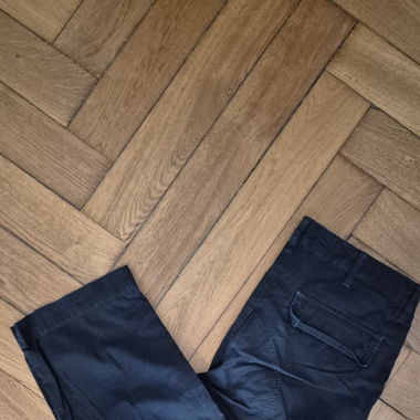schwarze carharrt cargohose