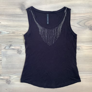Top marron orné Karen Millen