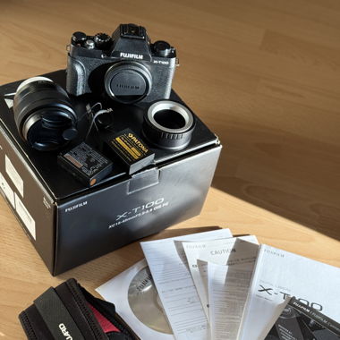 Fujifilm X-T100 Kit & Extras