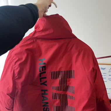 Reversible Helly Hansen Puffer Jacket red/black