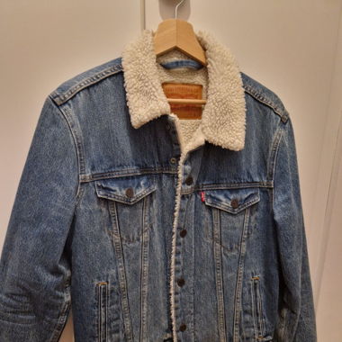 Levi's Jeansjacke mit Fell