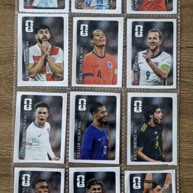 Panini coca cola stickers 