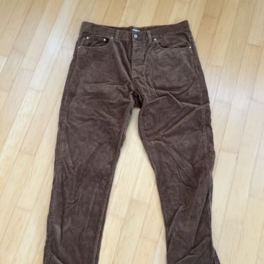 Carhartt WIP brown corduroy pants