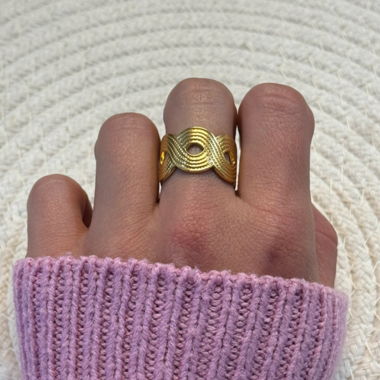 Bague acier inoxydable 