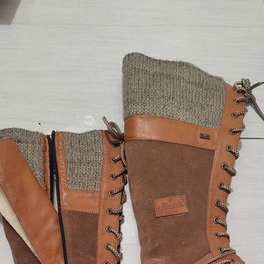 Botte d'hiver fourrée en mouton