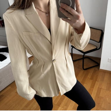 Blazer Zara finemente sartoriale