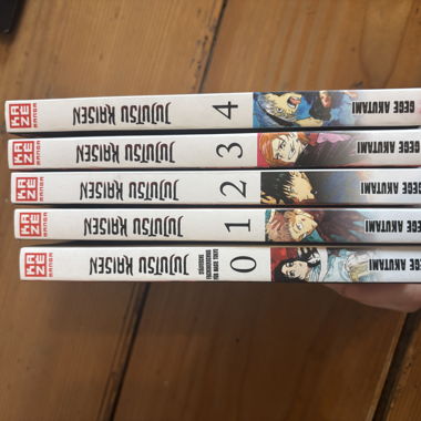 Jujutsu Kaisen Manga Volumes 0-4