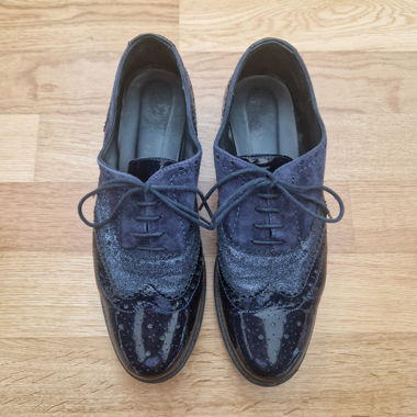 Dark Blue Formal Dress Shoes Size 39