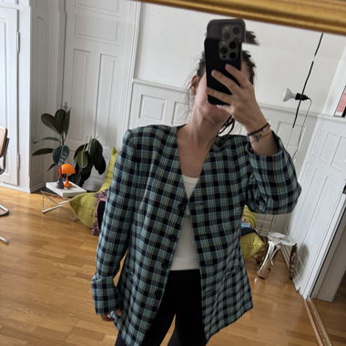 90ies oversized cropped blazer