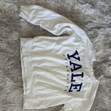 YALE Hoodie weiss