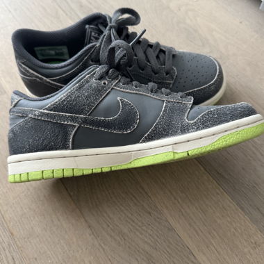 Nike dunks grey/green