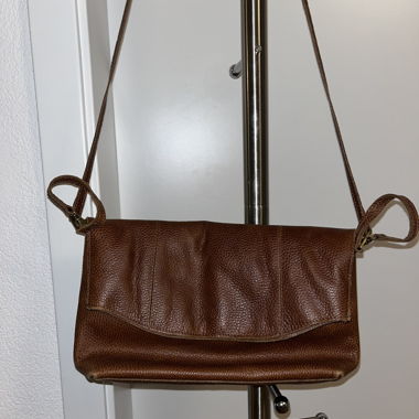 sac en cuir marron