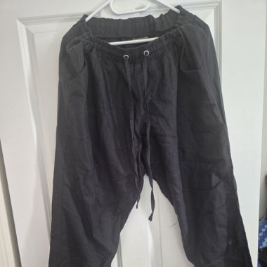 Pantalon en lin d'été taille XL
