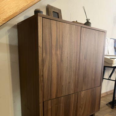 STOCKHOLM Schrank von IKEA – Nussbaumfurnier