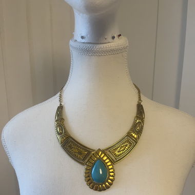 Goddess necklace gold