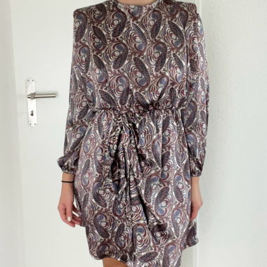 Satin Kleid 