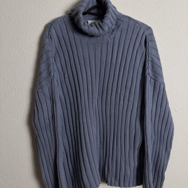 Monki Rollkragenpullover lila Kragen