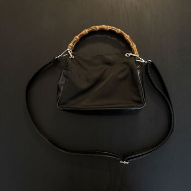 Gucci Bag Nylon Bamboo