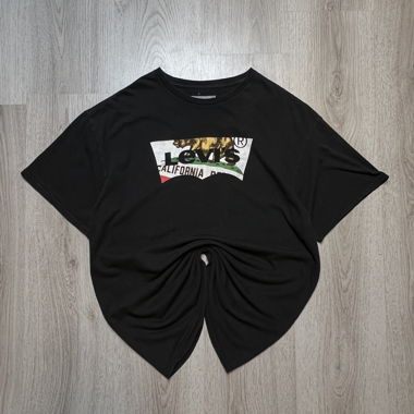 T-shirt Levi's noir imprimé logo California ours