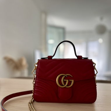 Gucci Marmont Tasche rot