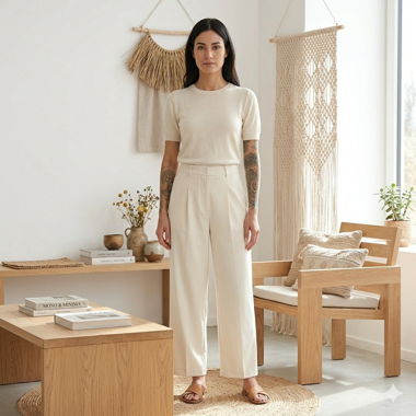 Pantalon fluide et ample