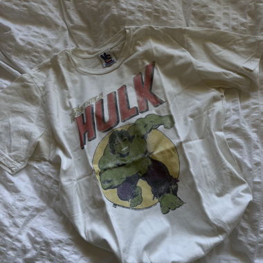 T-shirt Hulk vintage oversize