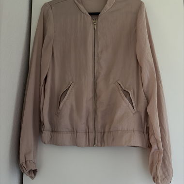 Veste bomber rose
