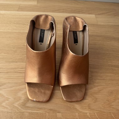 Mules métalliques ZARA - Taille 36
