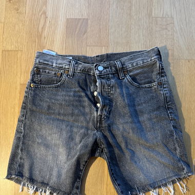 Levi's Short W30 Schwarz/Grau