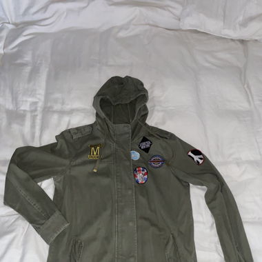 Green Navy/Aviator Jacket 