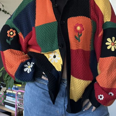 Patchwork Cardigan