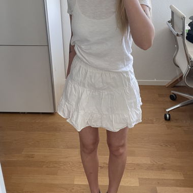 Jupe blanche de Bershka
