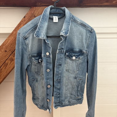 Denim Jacket Size 38 (runs small)