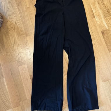 Pantalone fluido nero
