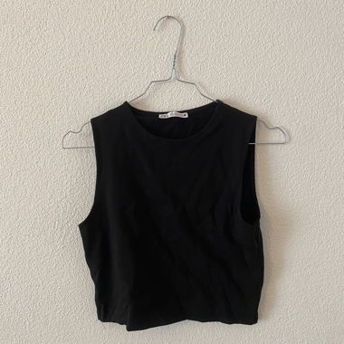 Top Zara nero
