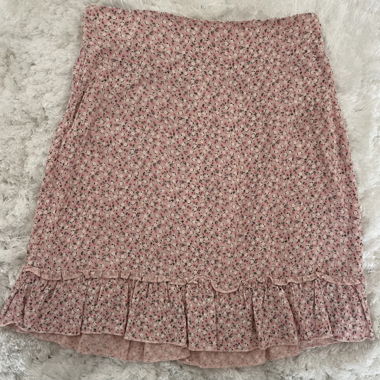 Gonna midi Brandy Melville rosa floreale