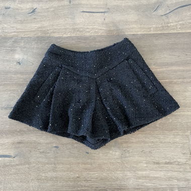Maje shorts in knit and sequins
