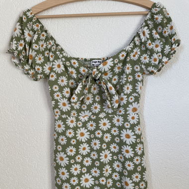 Robe à fleurs 
