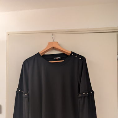 Chic Black Top - Brand Karl Lagerfeld