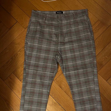 Pantalons à carreaux 
